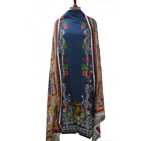 3 Piece Unstitched Lawn Suits