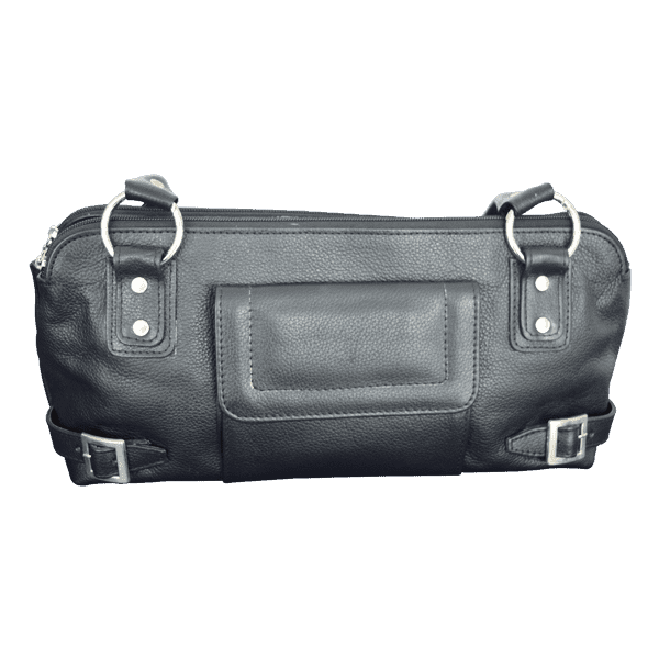 Lady Leather Bag Front Pocket