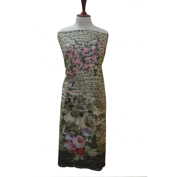 3 Piece Unstitched Lawn Suits	