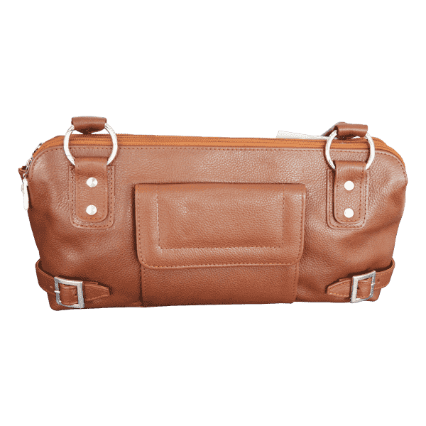 Lady Leather Bag Front Pocket